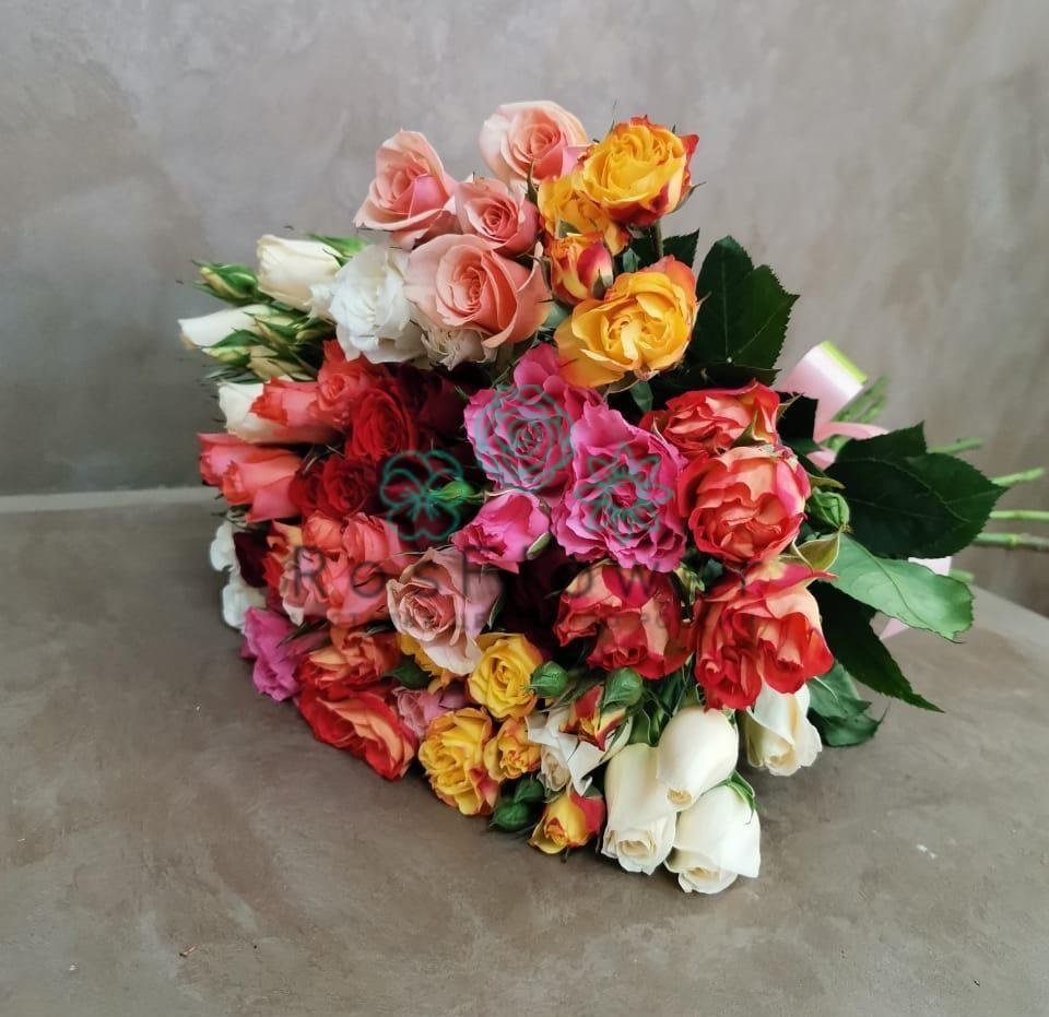 Букет цветов из: Розы в Юрьеве-Польском