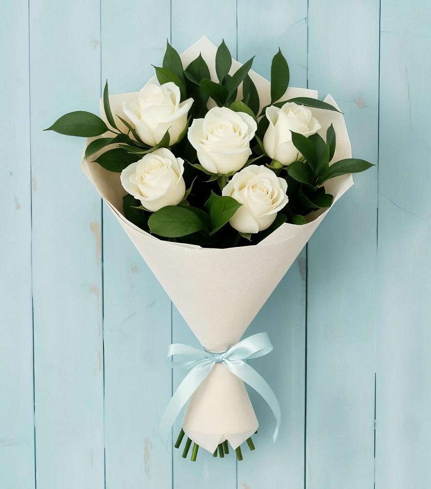 Букет цветов из: Розы в Юрьеве-Польском