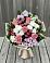 Букет цветов из: Альстромерии, Гвоздики, Розы и Хризантемы в Юрьеве-Польском