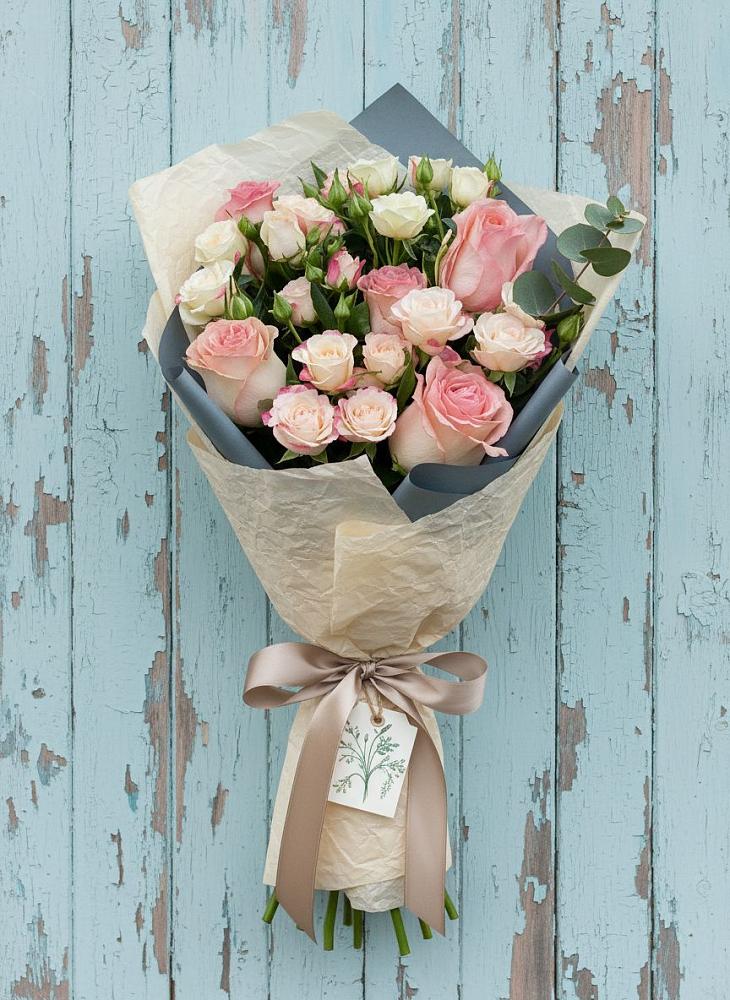 Букет цветов из: Розы в Юрьеве-Польском