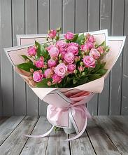 Букет Розовый кустик в Юрьеве-Польском