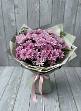 Букет цветов из:  Хризантемы в Юрьеве-Польском