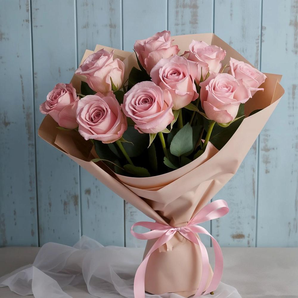 Букет цветов из: Розы в Юрьеве-Польском