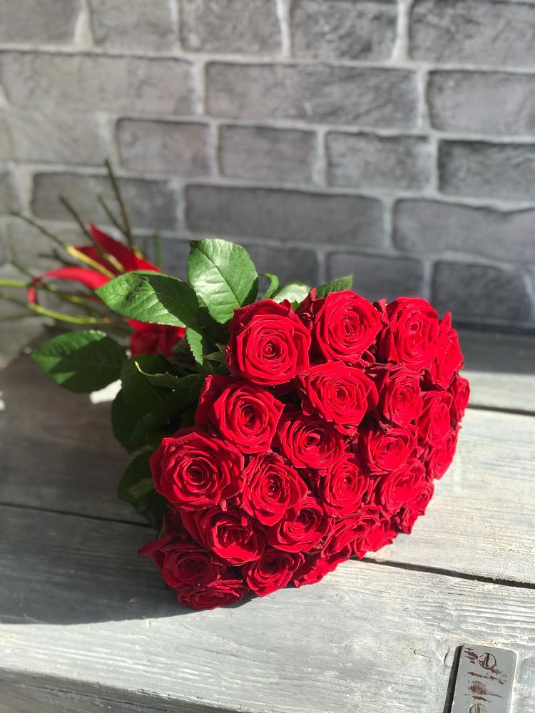 Букет Красные розы Фридом в Юрьеве-Польском