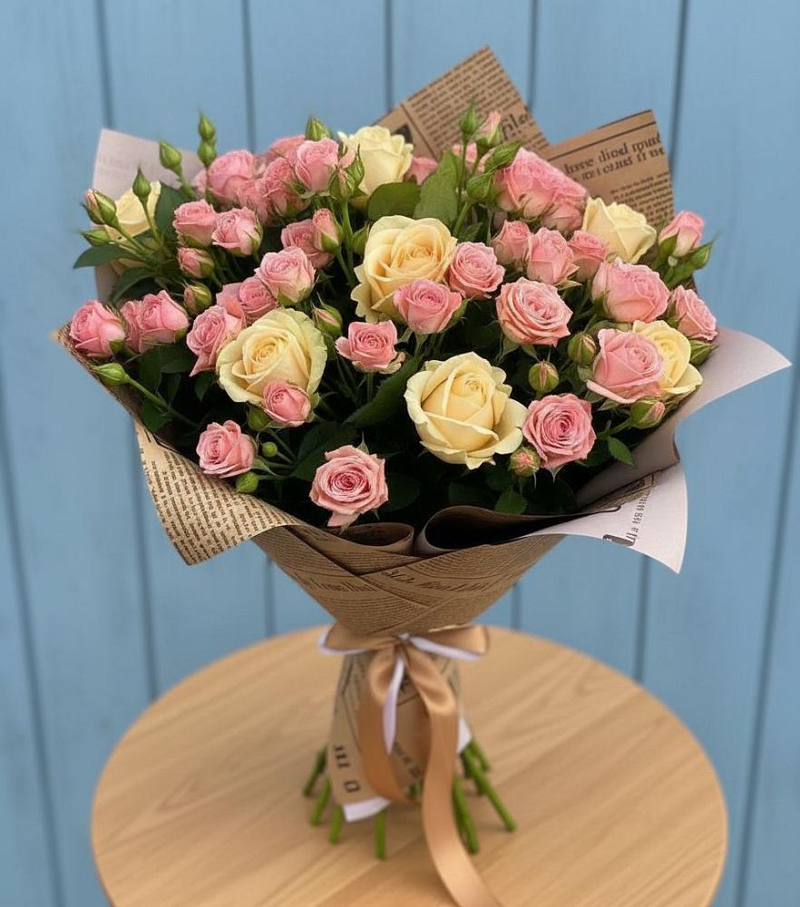 Букет цветов из: Розы в Юрьеве-Польском