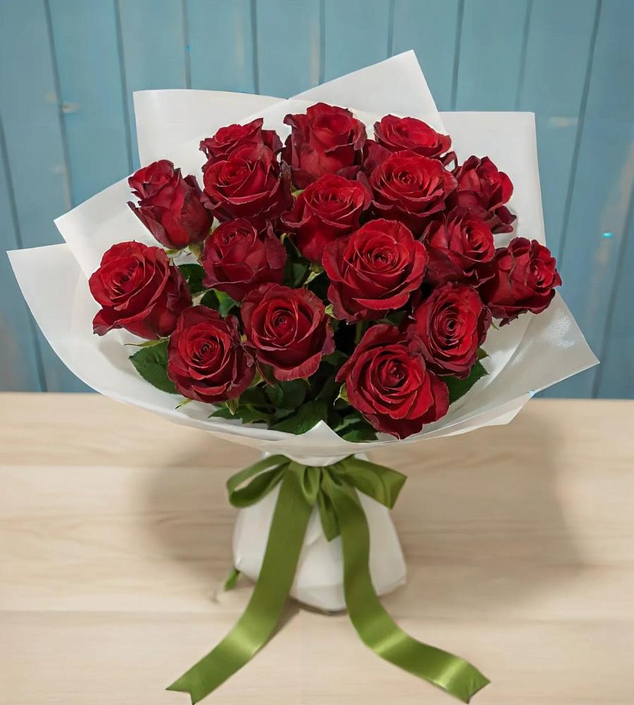 Букет Красные розы в Юрьеве-Польском