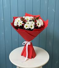 Букет цветов из:  Хризантемы в Юрьеве-Польском