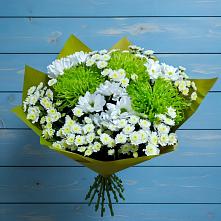 Букет цветов из:  Хризантемы в Юрьеве-Польском
