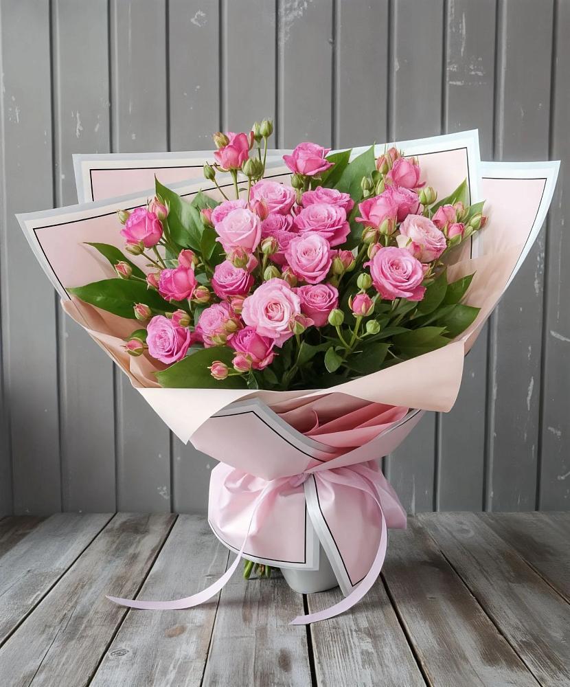 Букет Розовый кустик в Юрьеве-Польском