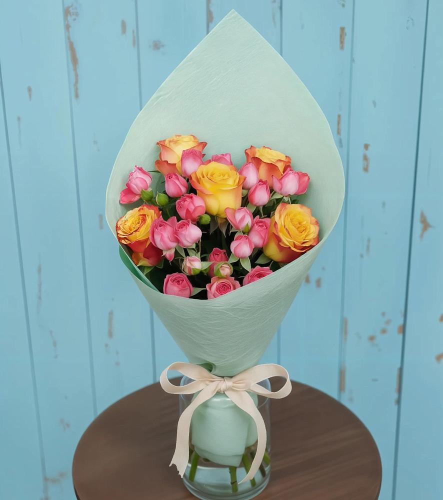 Букет цветов из: Розы в Юрьеве-Польском