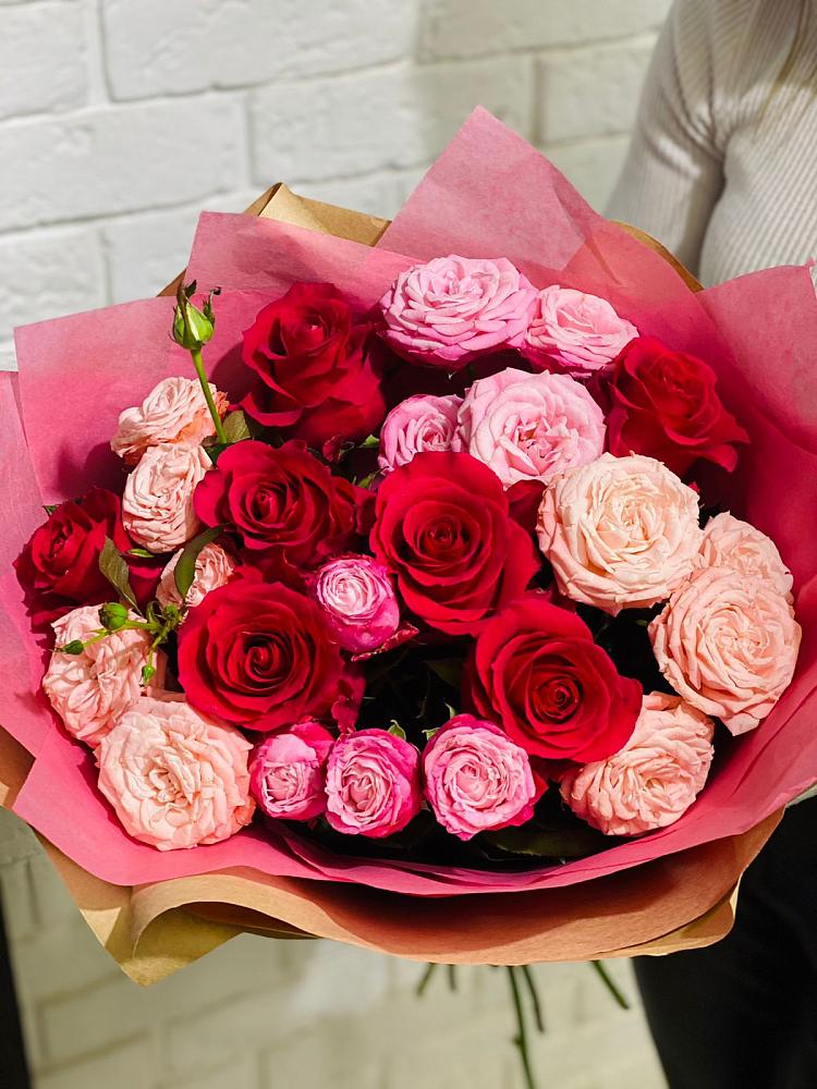 Букет цветов из: Розы в Юрьеве-Польском