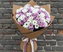 Букет цветов из:  Хризантемы в Юрьеве-Польском