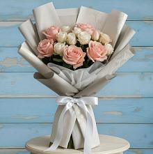Букет цветов из:  Розы в Юрьеве-Польском
