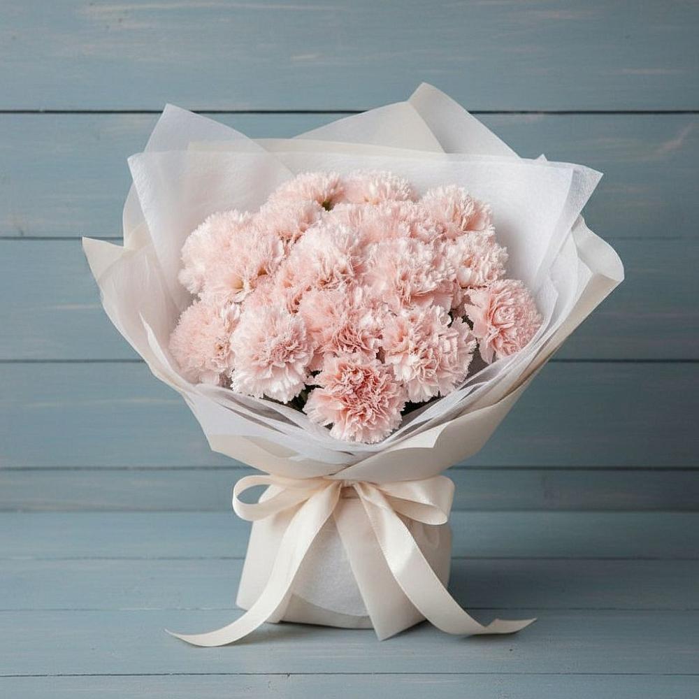 Букет цветов из: Гвоздики в Юрьеве-Польском