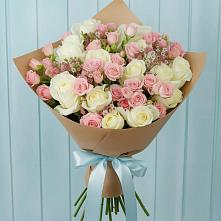 Букет цветов из:  Розы в Юрьеве-Польском